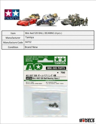 Mini 4wd 520 ball bearing - 520,