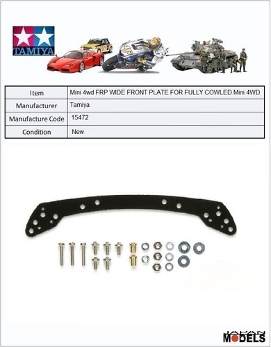 Mini 4wd frp wide - 4wd, front